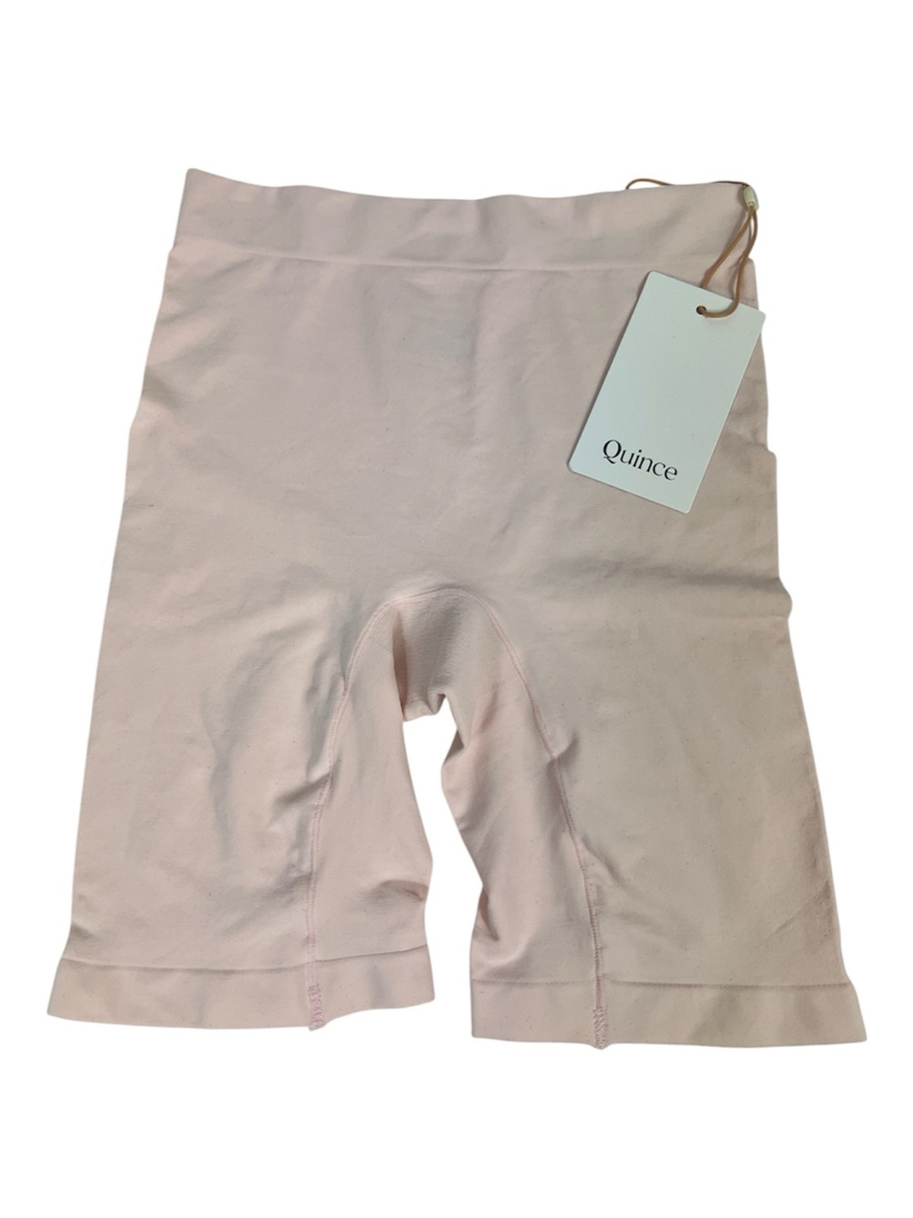 Quince Sz XS/S Anti-Chafe Short Underwear Bike Shorts Pale Pink NWT